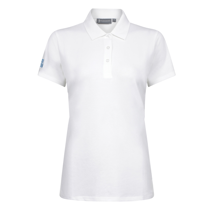 Polo shirt white clearance women